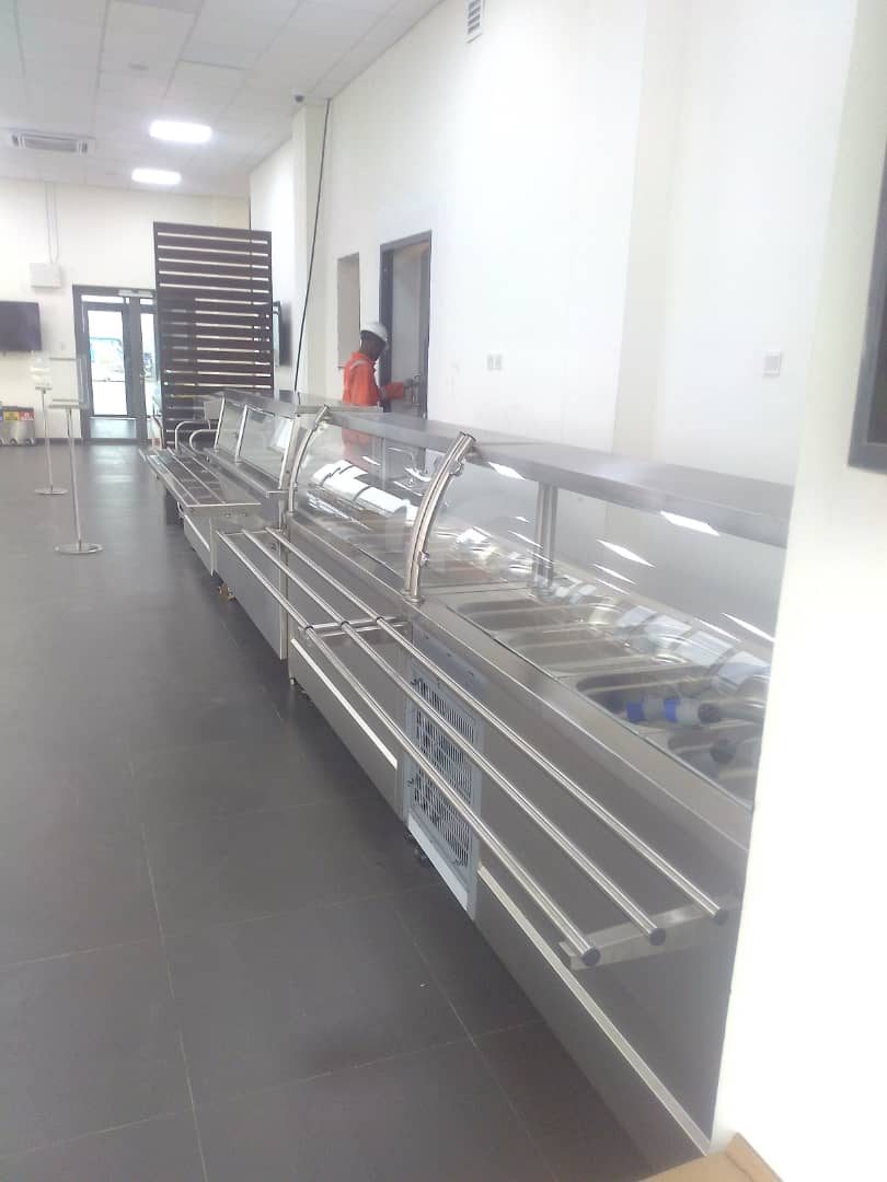 Servery line installed by Imetimex